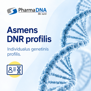 Asmens DNR profilio sudarymas